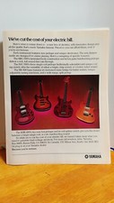 YAMAHA SSC SBG 1981 GUITARS PAGE AD PRINT AD 11 X 8.5