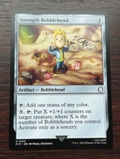1x STRENGTH BOBBLEHEAD - Fallout - MTG - Magic the Gathering