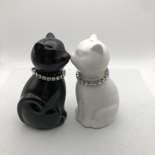 Vintage ceramic cats - vintage, salt
