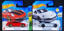 Hot Wheels PORSCHE 911 GT3 Red & PORSCHE 911 CARRERA T, 2026 -  Stocking Filler