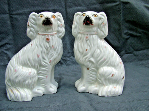 Pair early c19th staffordshire - pair,