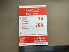 Fife Scottish Bus Group Route