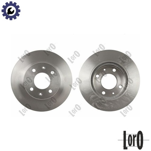 Brake disc 231 123 - 2x, for
