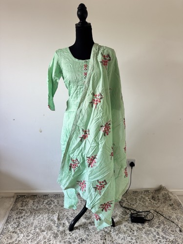 Sea green trouser suit - sea, 10