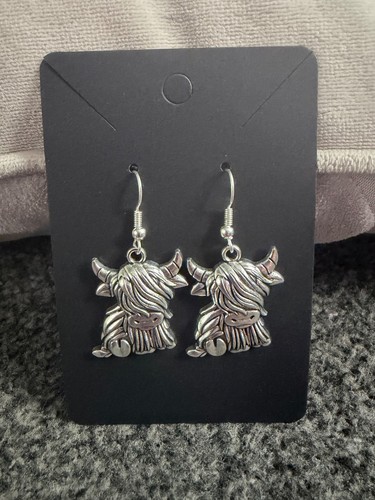 Highland cow earrings - highland,