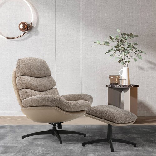Modern swivel recliner - swivel,