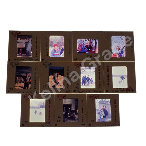 Lot 1960s family winter - 11/lot,