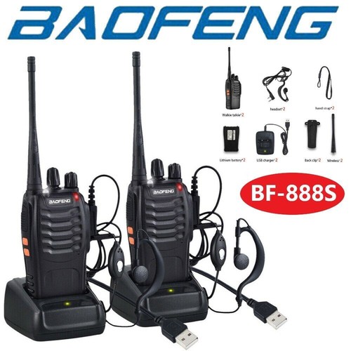 Baofeng 888s uhf walkie - 2x, bf-888s