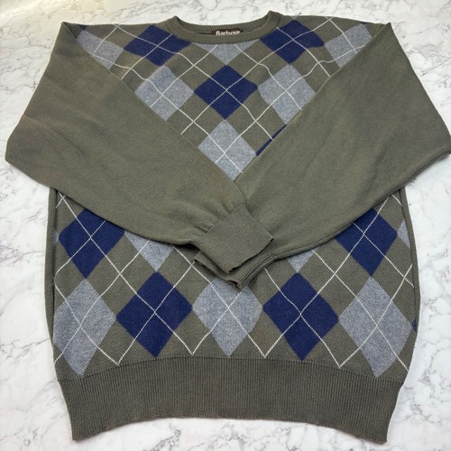 Barbour jumper men large - jumper, green