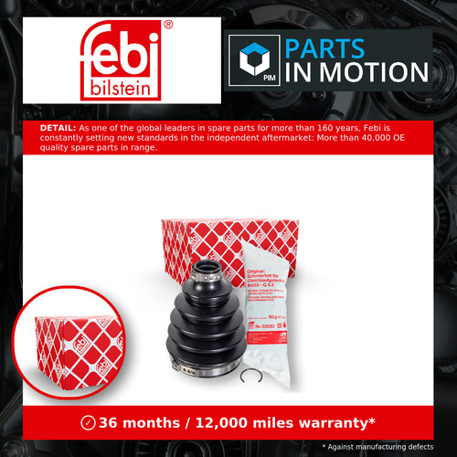 Joint boot fits - joint,