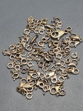 JOB LOT 100 X SILVER JEWELLERY CLASPS