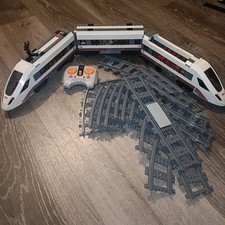 Lego City High Speed Train Set Number 60051 *Incomplete Train Only with Track