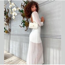 ZARA WOMAN NWT V-NECK LACE