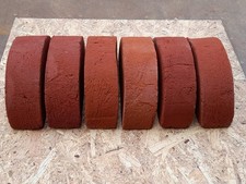 6 Half round capping bricks. New old stock 9"  £5.50 each