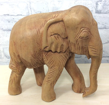 Wooden Carved Elephant (SW112L)