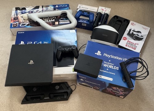 Ps4 pro 1tb console psvr - 1tb, +