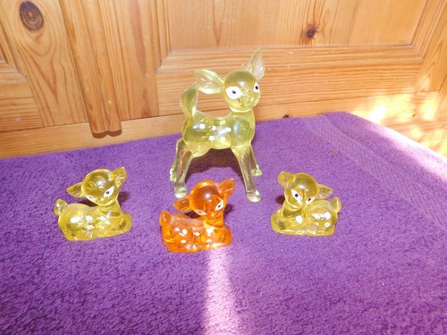 Vintage deer bambi family - bambi,