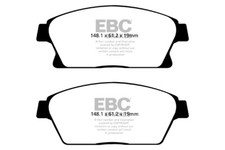 EBC Yellowstuff Front Brake