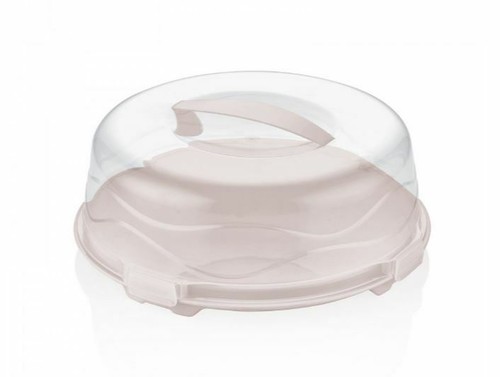 Large round cake plastic - ,