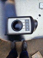 JAGUAR XJ6/12 Series 2/3 0,1,2,3 SWITCH FASCIA LUCAS SILVER