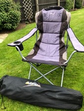 SOLD- Two vango corona recliner high back camping chairs
