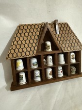 Thimble Display Case Wooden