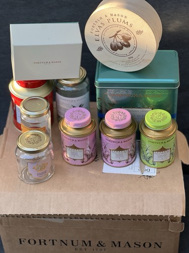 Fortnum mason empty tins - &,