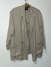 Zara Longline Linen Jacket