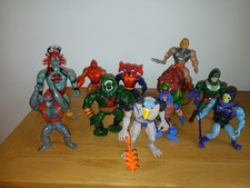 vintage he man figures 28 in total in good order