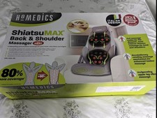 Homedics Shiatsu Max Back And Shoulder Massager With Heat