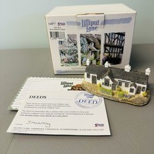 Lilliput Lane The Old Blacksmith Shop L3377 Boxed & Deeds