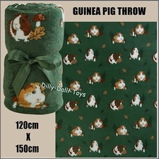 Green Guinea Pig Throw Soft