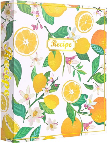 Hihealer recipe book binder - recipe,