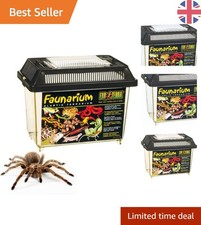 Small Exo Terra Faunarium with Easy Access Door - Perfect for Frogs & Insects