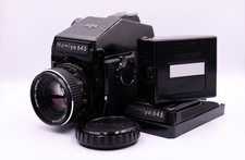 Mamiya 645J Film Camera with Mamiya Sekor 80mm f2.8 Metered WLF Finder New Seals