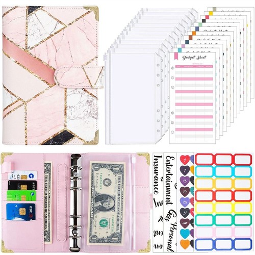 Budget binder money saving - a6,