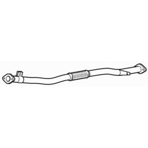 Quality centre exhaust - centre, flexi