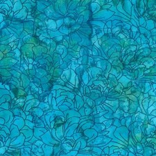 Hand Dyed Cotton Batik Fabric