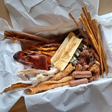 Large Natural Dog Treat Box
