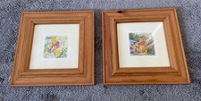 2 X Wooden Framed Prints Of Disneys Winnie The Pooh
