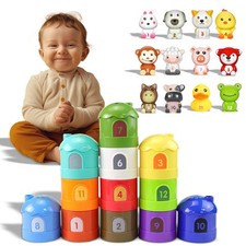24PCs Farms Animal Montessori