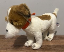 HANSA JACK RUSSELL TERRIER DOG SOFT PLUSH TOY 11”