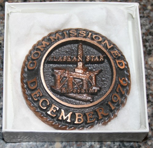Oilfield memorabilia brass - oilfield,