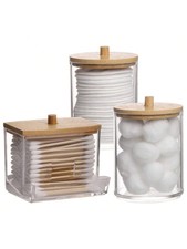 Clear Acrylic Cotton Pad Ear