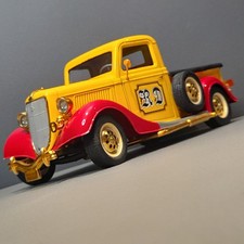 1936 Ford V8 Pick Up Vintage Truck R D Highly Detailed Diecast Model 1:19 Scale