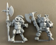 GW 1990s WFB / Talisman 3rd Ed. Boardgame " Chaos Warrior & Beastman “ !