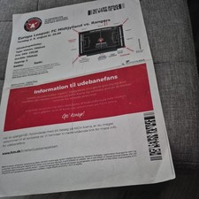 Glasgow Rangers FC Ticket v