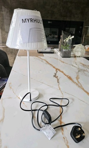 White lamp base - b&q,