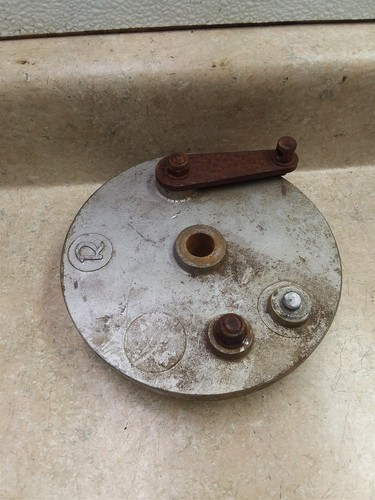 Rickman rear wheel brake - wheel, plate