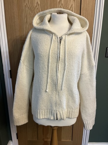 Relaxed fit full zip knit - relaxed,